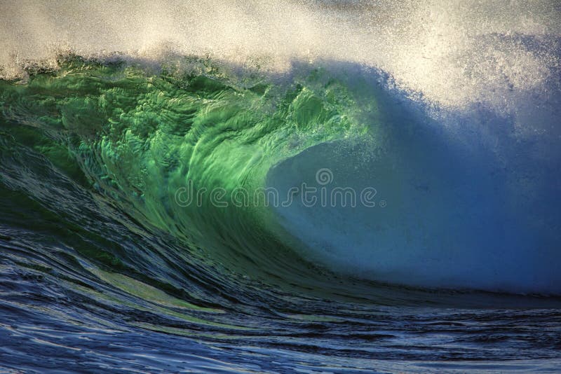 Ocean fala colour zdjęcie stock Ocean fala colour zdjęcie stock