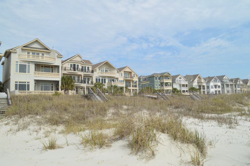 Ocean front housing, Hilton Head Island, South Carolina