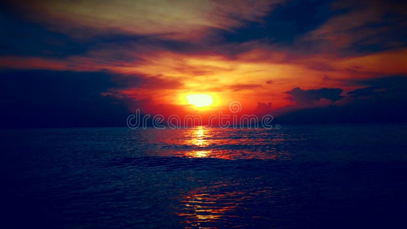 Ocean Sunrise royalty free stock photos Ocean Sunrise royalty free stock photos