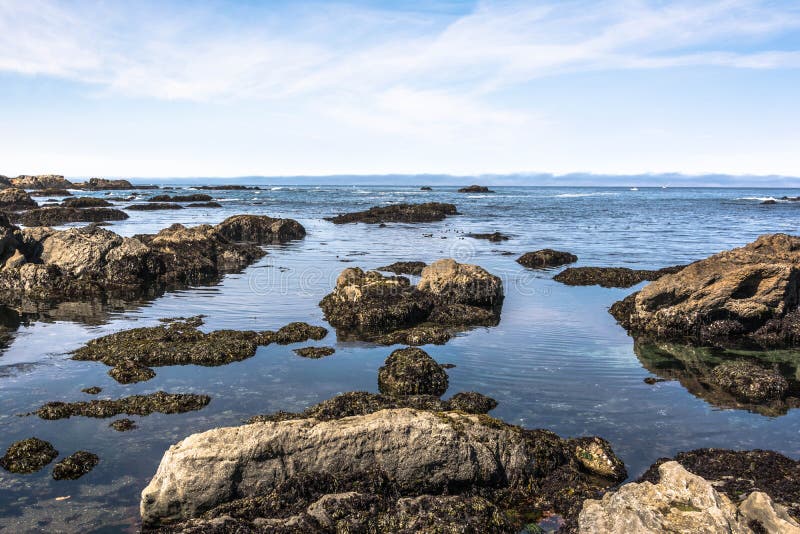 Ocean View from Fort Bragg, California Stock Image Image of mendocino