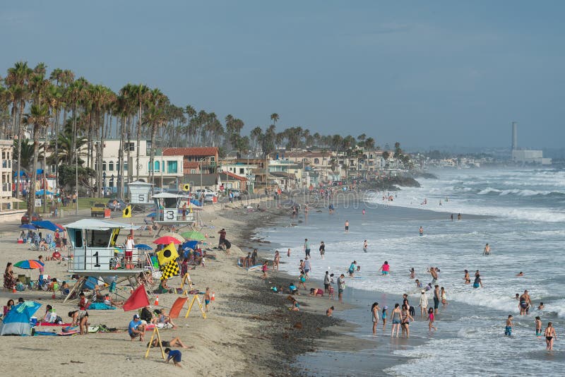 Oceanside beach editorial stock image. Image of outside 101707924