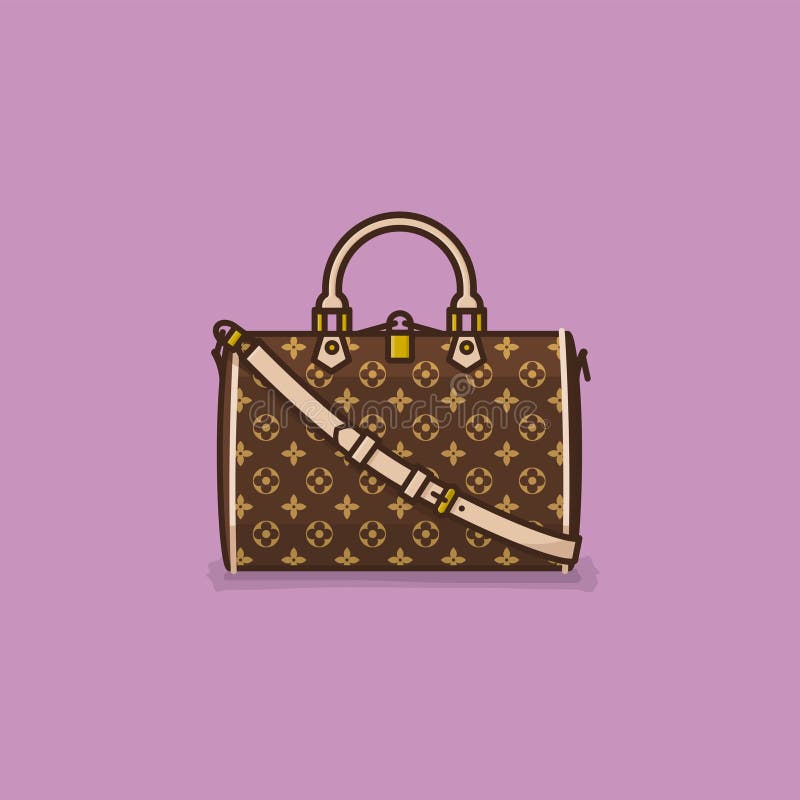 Lv handbags Silhouette Vector, Clipart Images, Pictures