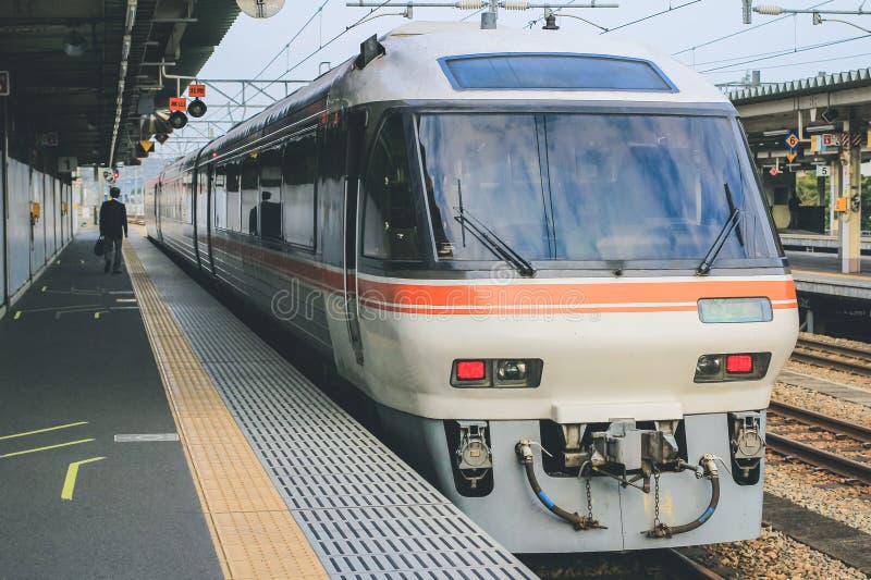 31 Oct 2013 To Takayama Train at Toyama Station Platform, Train Concept