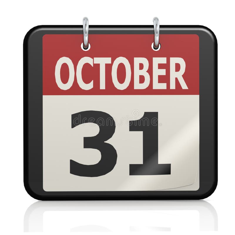 Octubre 31, calendario imagen fusionado obras de arte el podria un piso usado cualquier gráfico diseno.