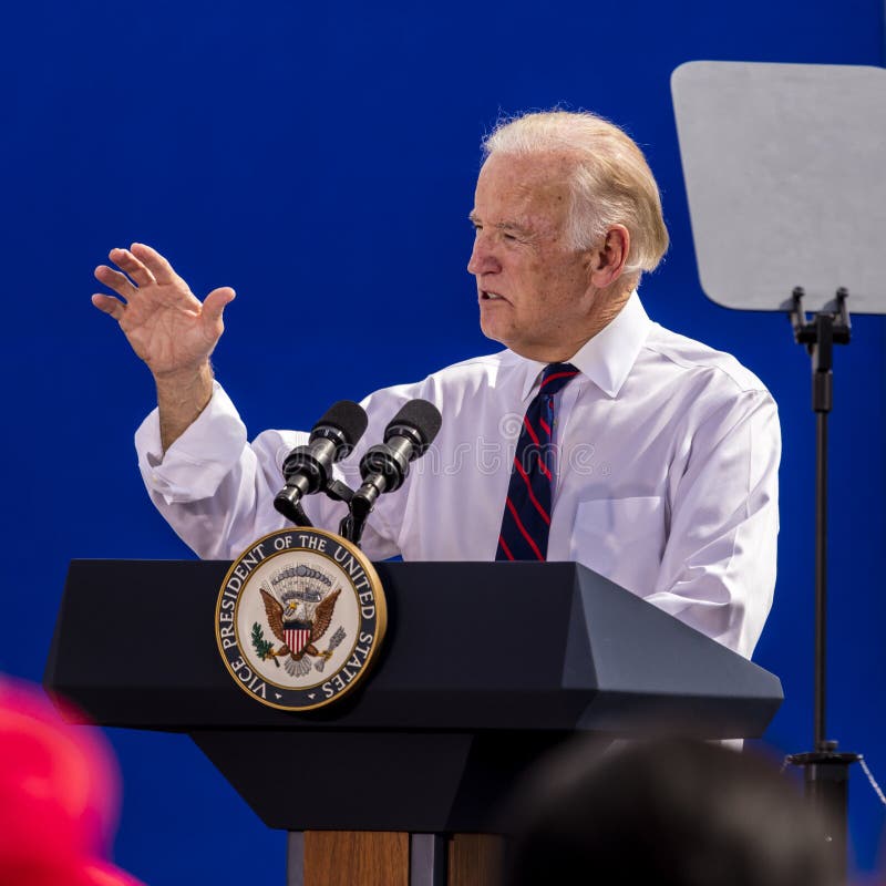 OCTOBER 13, 2016: Vice President Joe Biden campaigns for Nevada Democratic U.S. Senate candidate Catherine Cortez Masto and presidential candidate Hillary Clinton at the Culinary Union, Las Vegas, NV