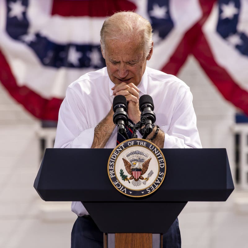 OCTOBER 13, 2016: Vice President Joe Biden campaigns for Nevada Democratic U.S. Senate candidate Catherine Cortez Masto and presidential candidate Hillary Clinton at the Culinary Union, Las Vegas, NV