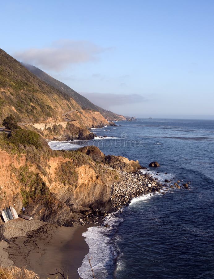 océan Pacifique de côte de la Californie photo libre de droits océan Pacifique de côte de la Californie photo libre de droits
