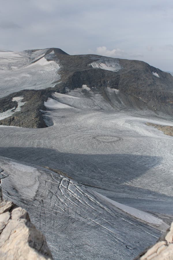 Océano del hielo - glaciar cerca de Pralagnon, Francia fotos de archivo Océano del hielo - glaciar cerca de Pralagnon, Francia fotos de archivo