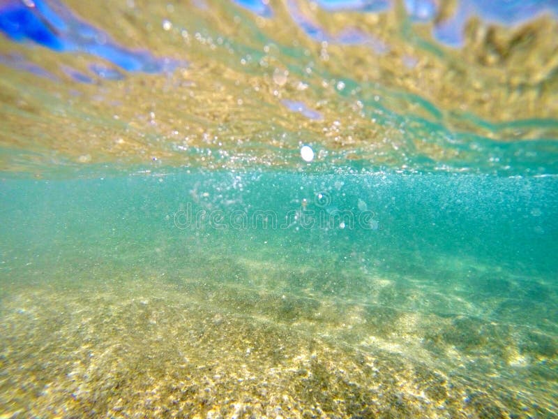 Beautiful, crystal clear scenic underwater in the ocean. Beautiful, crystal clear scenic underwater in the ocean