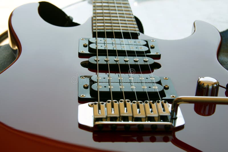 Odbijająca gitary elektrycznej skała