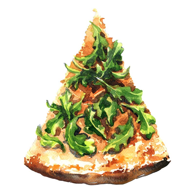 Odcinał plasterek pizzę odizolowywającą na białym tle ilustracji Odcinał plasterek pizzę odizolowywającą na białym tle ilustracji