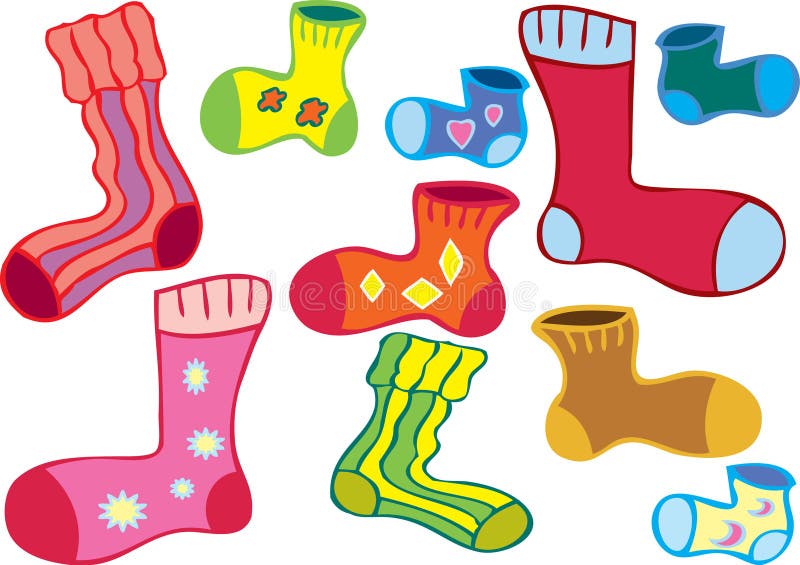 Odd Socks Clipart | vlr.eng.br