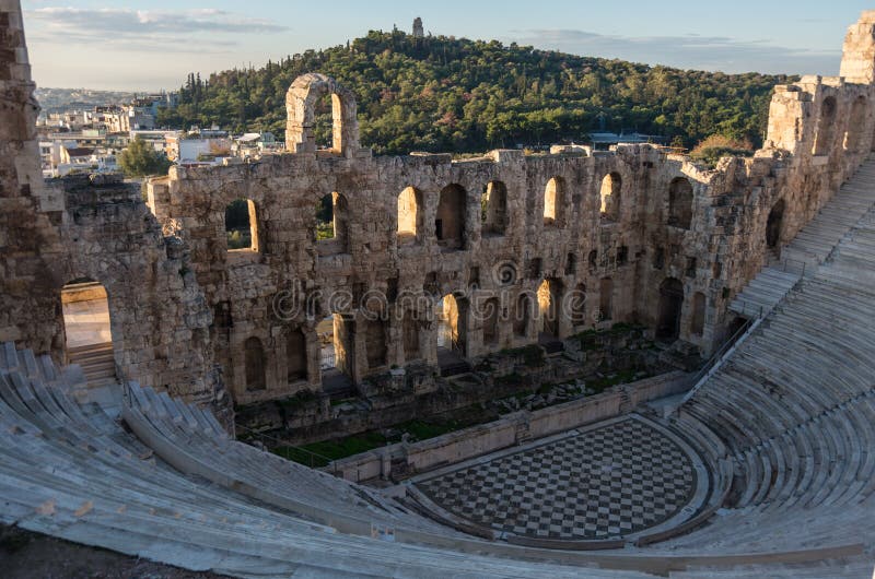 Odeon Of Herodes Atticus Seating Chart