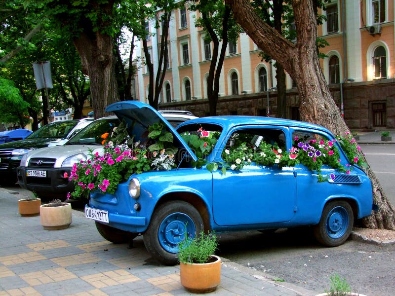 Odessa Car romantique photographie stock libre de droits Odessa Car romantique photographie stock libre de droits