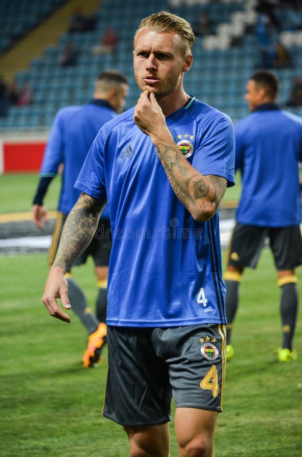 ODESSA, UKRAINE - September 15, 2016: Gregory Van Der Wiel during