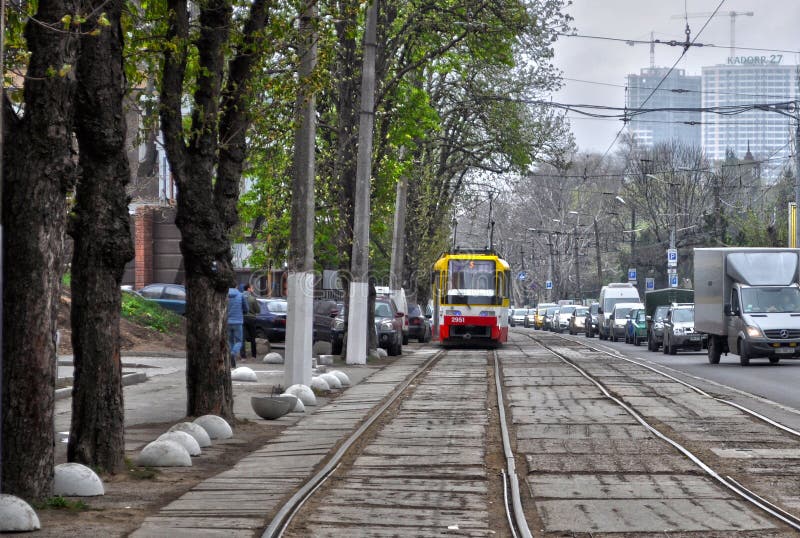 Odessa Ukraine spring Arkadia stock photos Odessa Ukraine spring Arkadia stock photos
