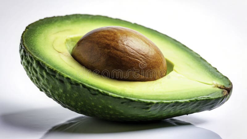 Odkrycie Nutritional Powerhouse Fotografia makro Głębokie zanurzenie w Exquisite Avocado ilustracja wektor