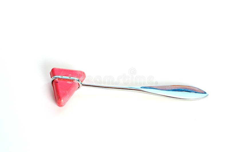 Reflex hammer on a white background. Reflex hammer on a white background