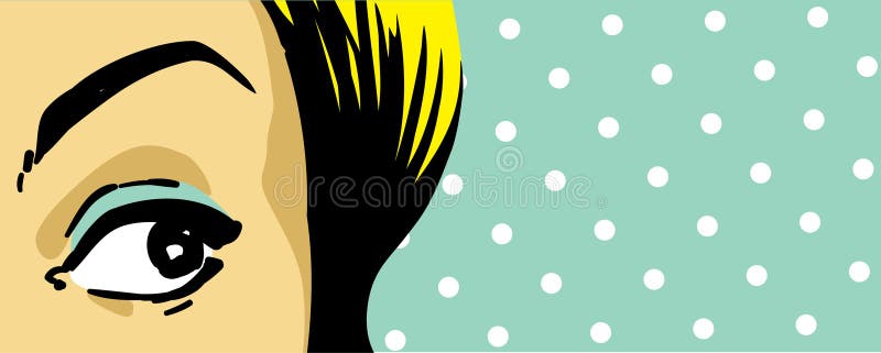 Oeil de femme illustration de vecteur Oeil de femme illustration de vecteur