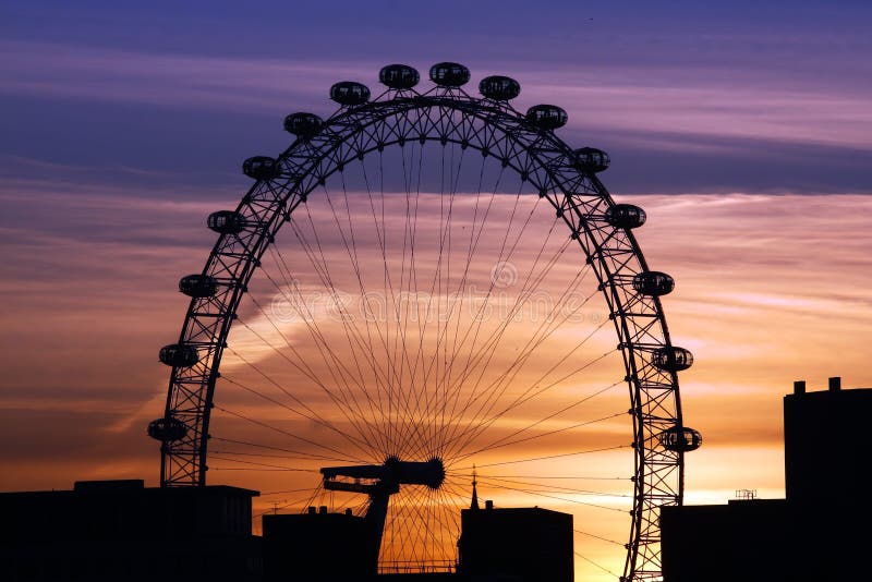 Oeil de Londres images libres de droits Oeil de Londres images libres de droits