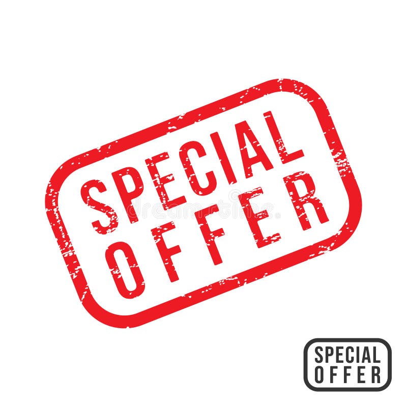 Oferta de Spesial - sello de goma con diseño de la textura del grunge stock de ilustración Oferta de Spesial - sello de goma con diseño de la textura del grunge stock de ilustración