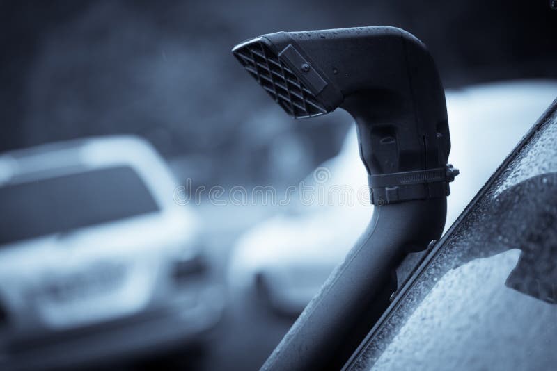 Off road car snorkel stock photo. Image of vehicle, auto 71806472