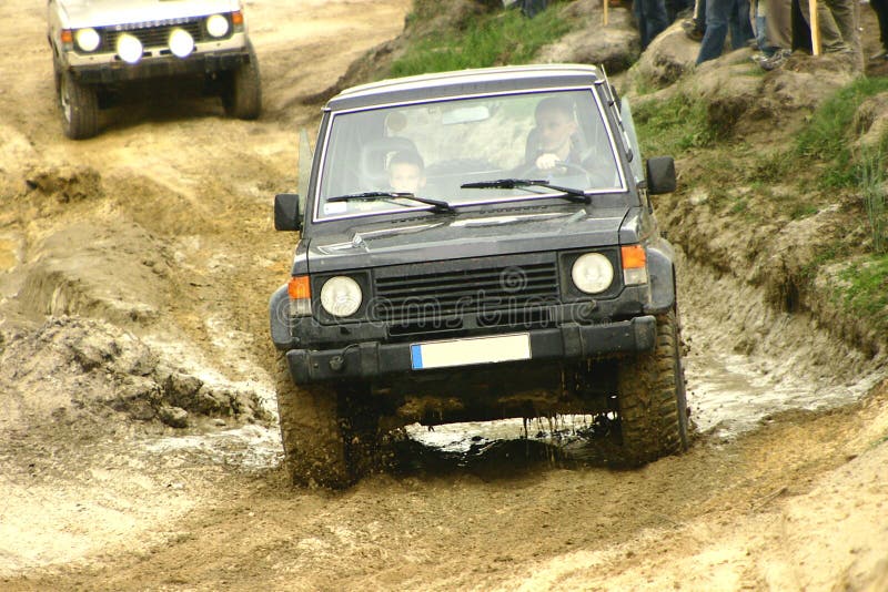 Durante de carreteras competencia.