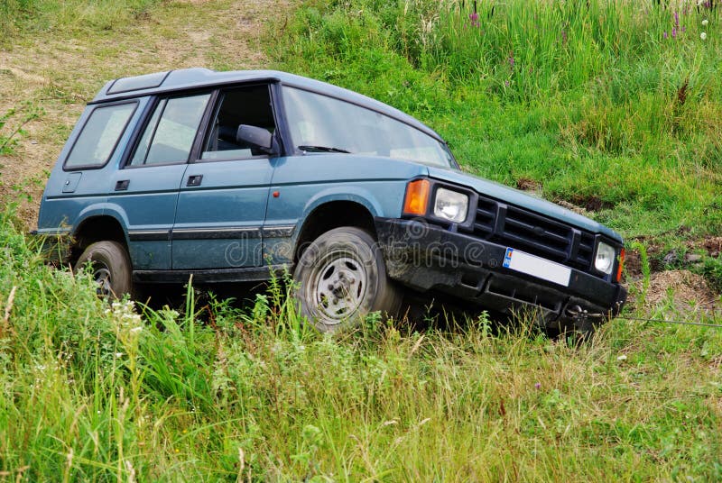 Off-road jeep royalty free stock photos