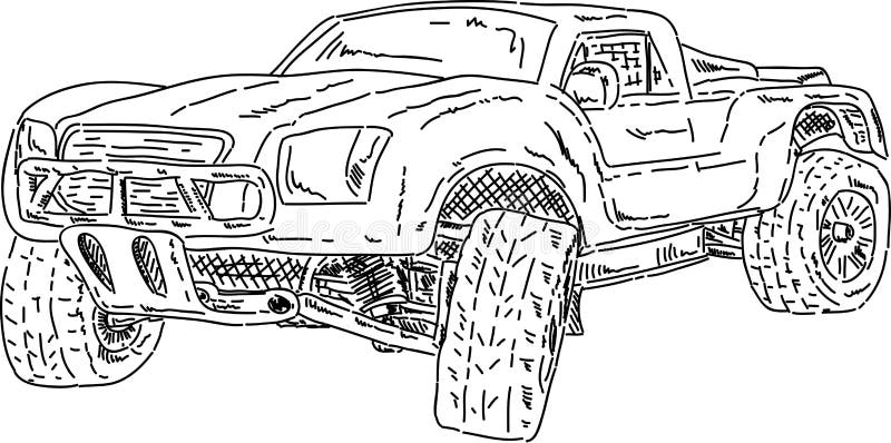 Baja Truck Coloring Pages