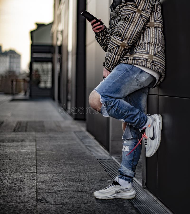 air max 97 white outfit mens