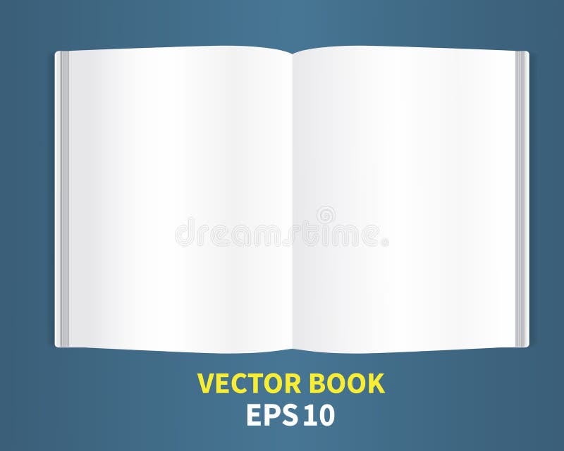 Offenes Buch vector-02 vektor abbildung Offenes Buch vector-02 vektor abbildung