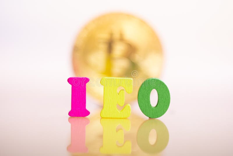 Offerta iniziale di scambio di IEO fotografie stock libere da diritti Offerta iniziale di scambio di IEO fotografie stock libere da diritti