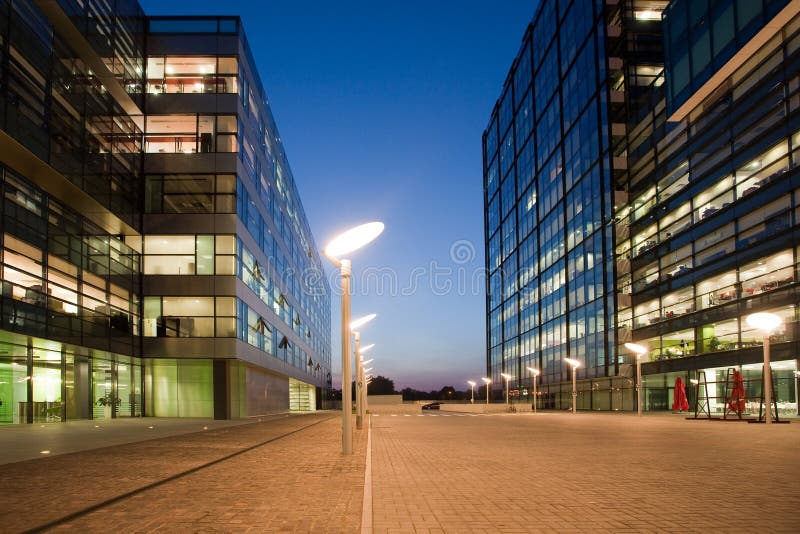 Office building stock photo