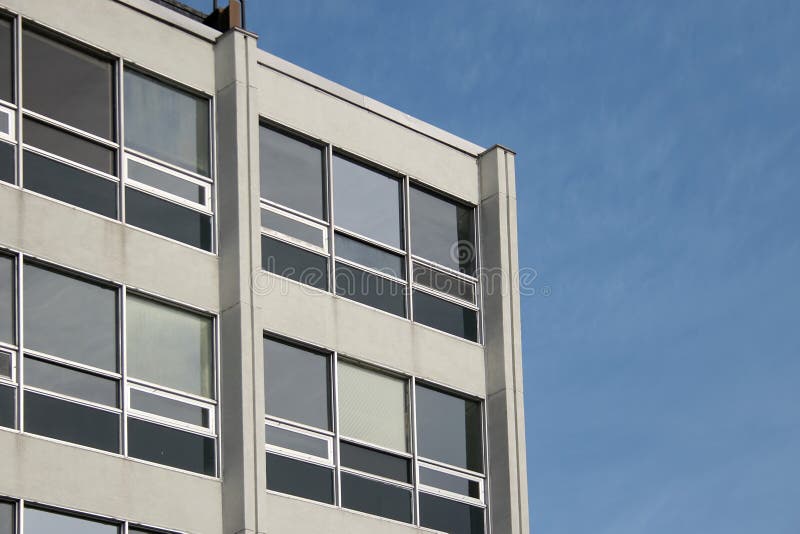 Apartment Building stock image. Image of exterior, downtown 3851475
