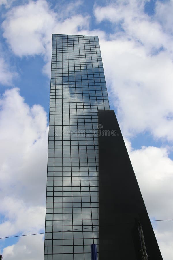 Office building named Delftse Poort in downtown Rotterdam near the Central Station in the Netherlands stock images Office building named Delftse Poort in downtown Rotterdam near the Central Station in the Netherlands stock images