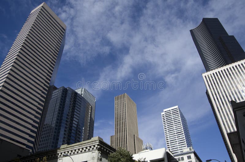 Office buildings royalty free stock images