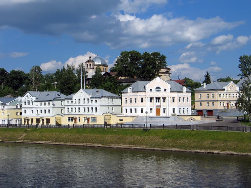 Office buildings in town.