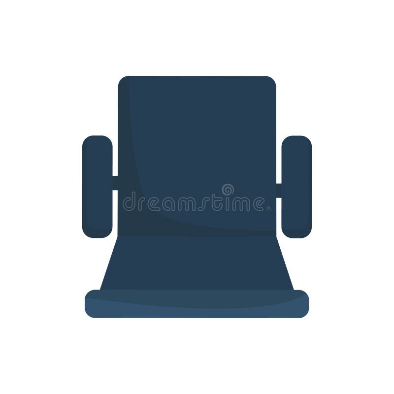 engagement Refusal channel Office Chair Top View. Flat Design Vector Illustration Stock Vector -  Illustration of outline, graphic: 215139585