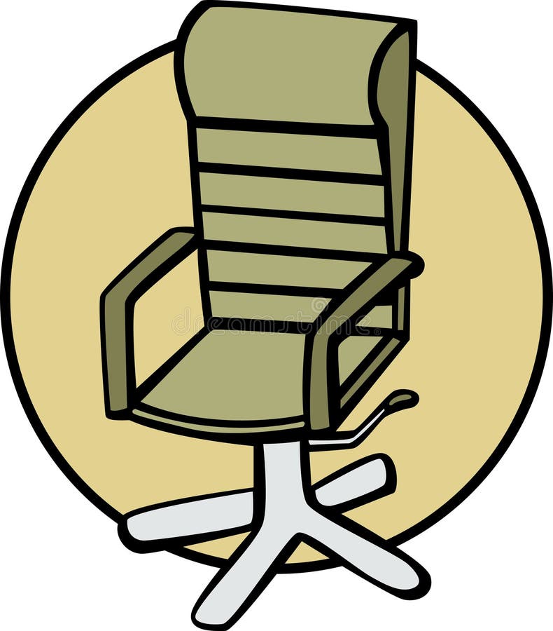 Office Chair Vector Illustration Stock Vector Illustration of vector