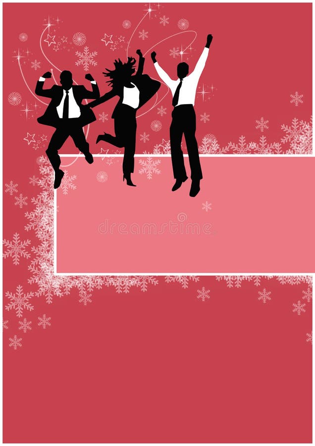 christmas office party background
