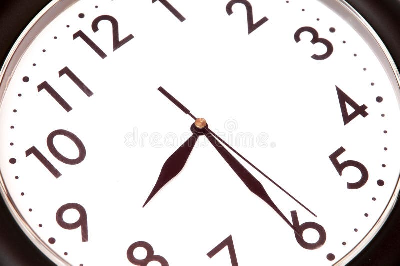Office clock stock photos