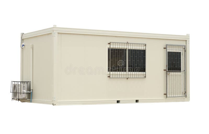 Office container movable royalty free stock photo