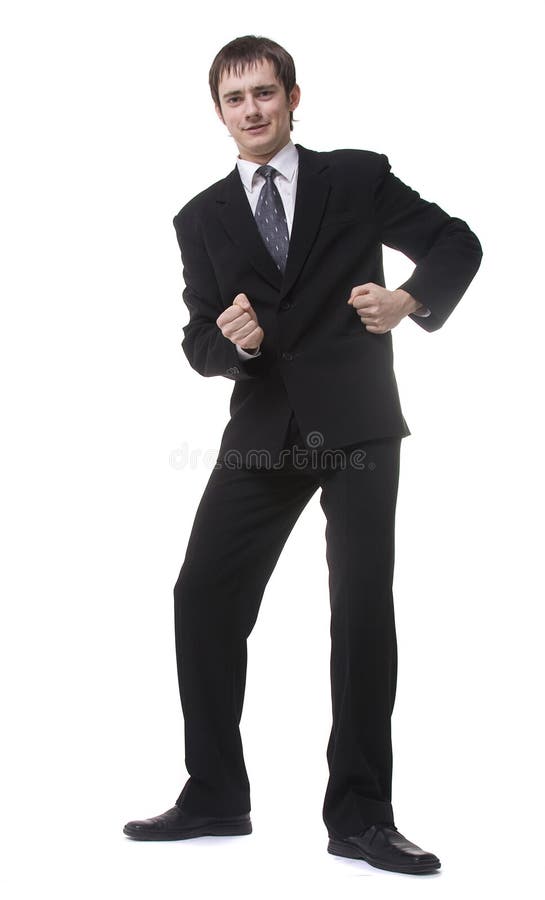 Office dance stock image
