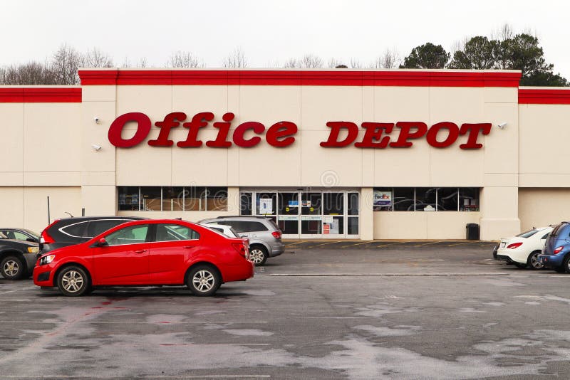Office Depot editorial stock photo. Image of midtown - 49764533