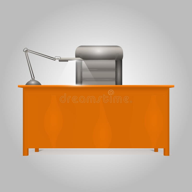 Office Desk Director stock vector. Illustration of helpful 49488473