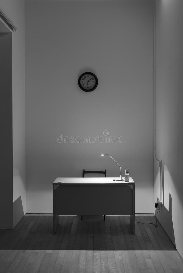 Office desk stock image. Image of darkness, business 172170811