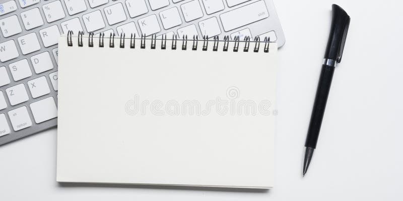 Office desk table with supplies. Flat lay Business workplace and objects. Top view. Copy space for text stock photography Office desk table with supplies. Flat lay Business workplace and objects. Top view. Copy space for text stock photography