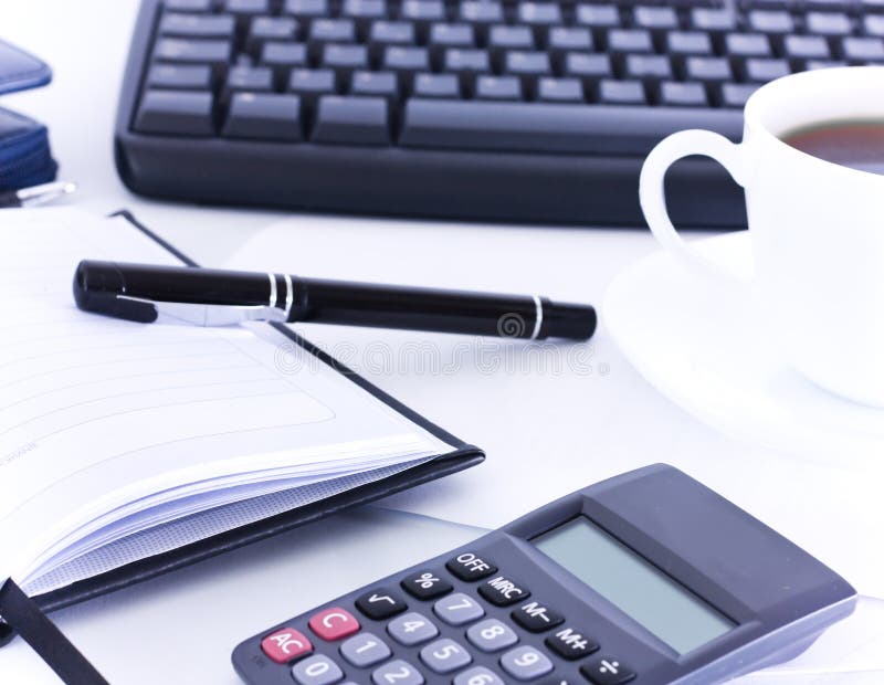 Office Desktop Picture. Image 13764835