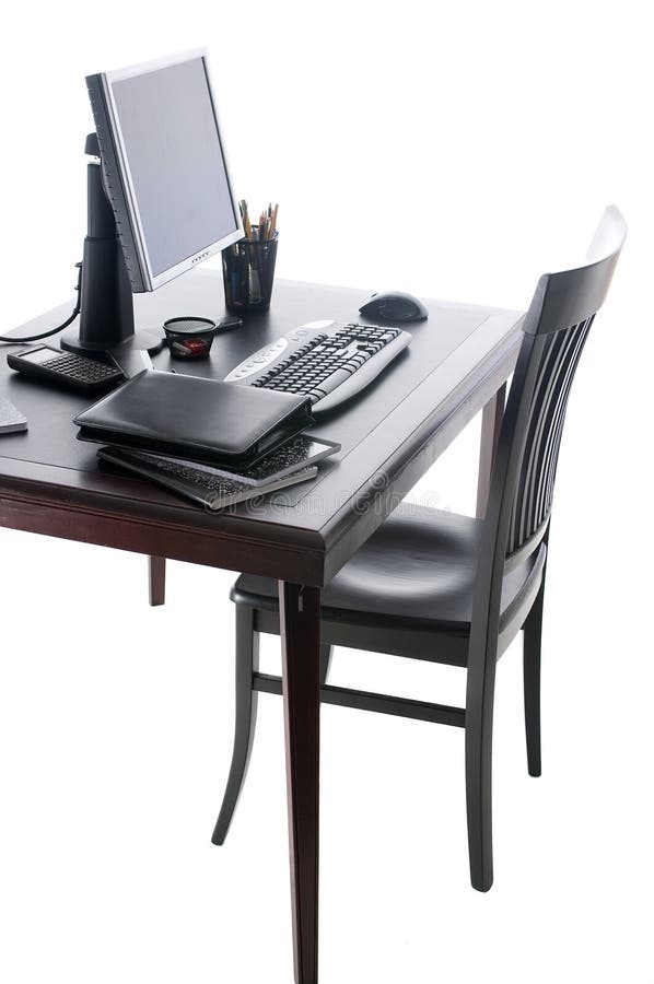 Office Desktop stock photo. Image of workstation, screen 5069978