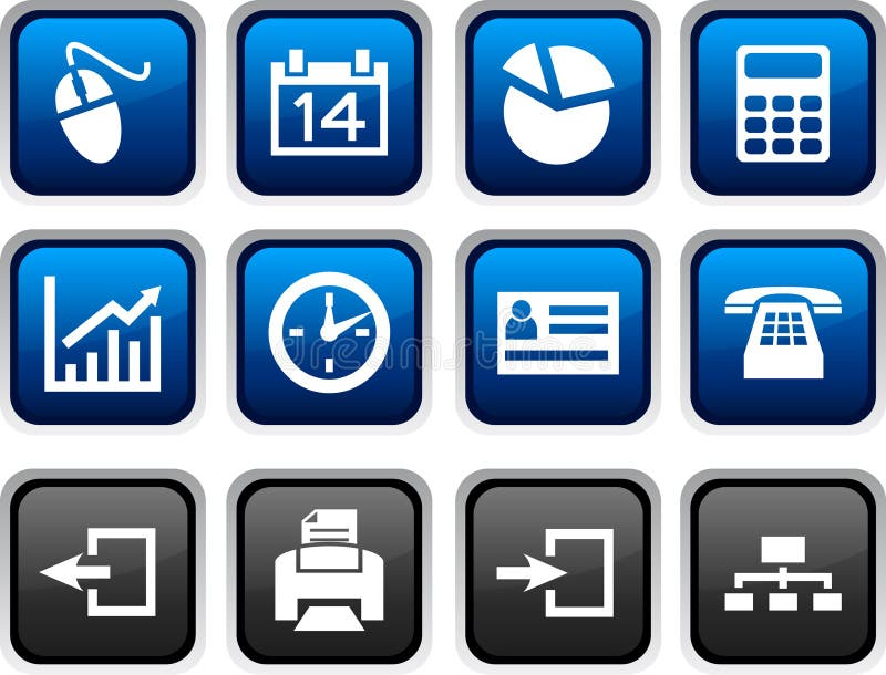 Office icons.